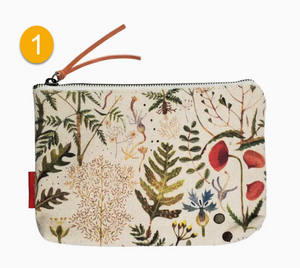 Vintage Print Pouches